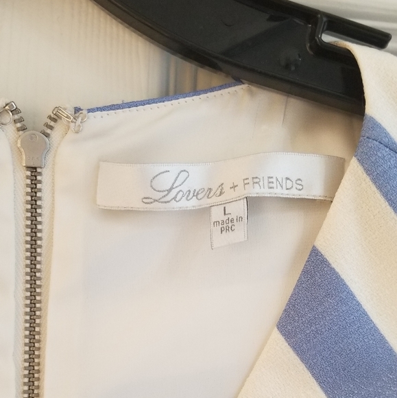 Lovers+Friends Honor Mini Dress Nautical Stripes - Picture 7 of 8